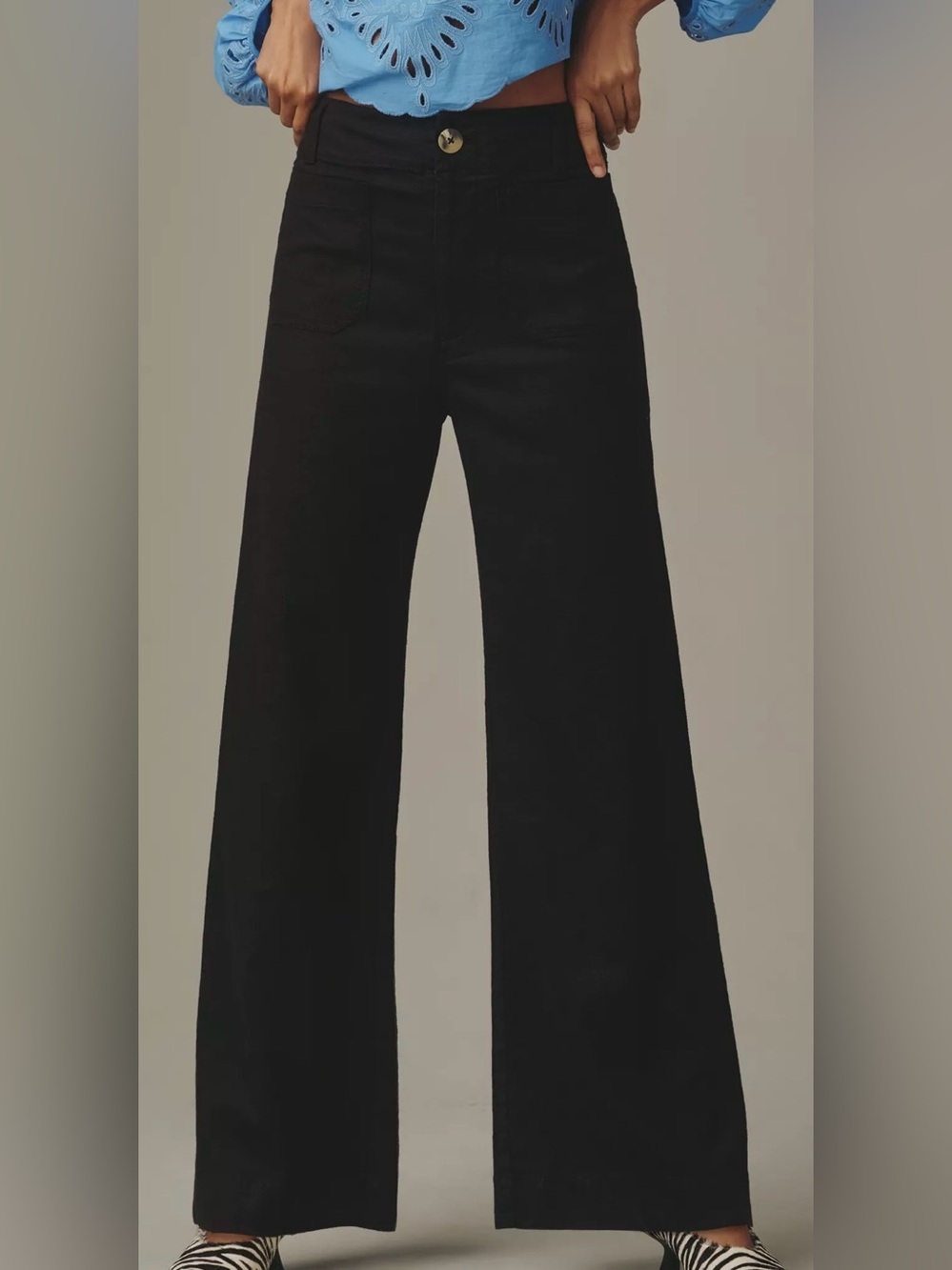 Maeve Colette Wide Leg Pants